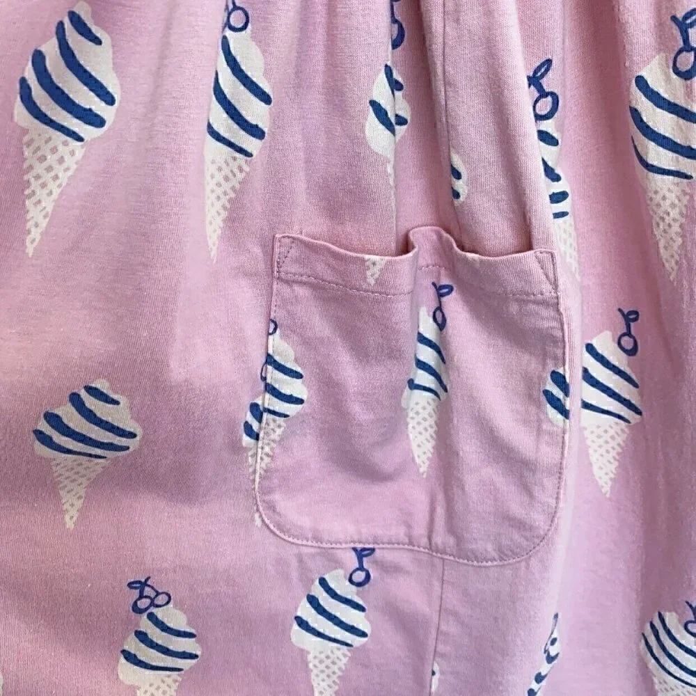 NWT Tea Collection Pink Ice cream Dress, 12 Years